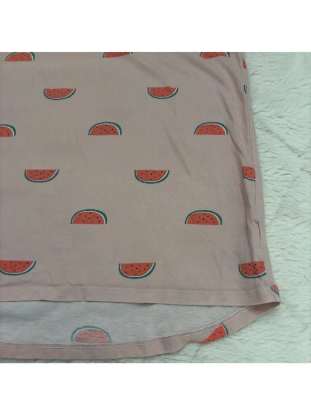 Old Navy Girls Softest Tee XL 14 Pink Watermelon